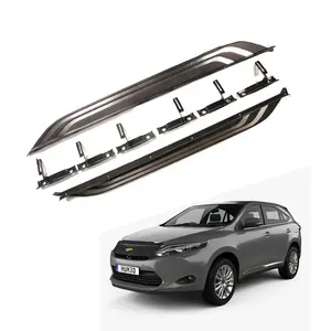 Pintu mobil logam campuran Aluminium Pedal langkah samping papan lari cocok untuk Toyota Harrier 2021 +