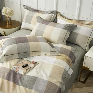 Juego de Ropa de Cama Duoxiangmeimiankang 100% Algodón, 4 Piezas, Otoño Invierno, Cálido, con Funda de Edredón y Sábanas, para Uso Doméstico - Product Image 2