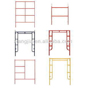 Walk-Thru <span class=keywords><strong>H</strong></span> <span class=keywords><strong>Frame</strong></span> Revestimiento en polvo Mason <span class=keywords><strong>Frame</strong></span> Material de construcción Andamio - Product Image 6