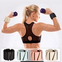 Ensemble de tapis de yoga écologique, antidérapant, durable, lavable, avec logo personnalisé, poids de cheville, anneau de musculation et accessoires de Pilates couleur crème beige