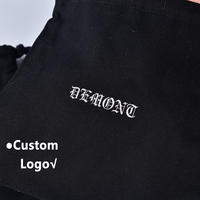 Petit sac à poussière en lin recyclable et écologique personnalisé avec cordon de serrage pour bougie et cadeau artisanal avec logo personnalisé