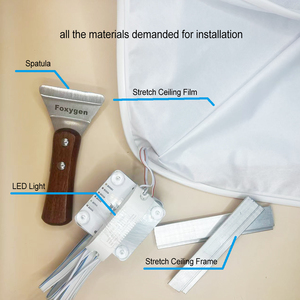 Cung cấp 1.5 - 5.0 mét chiều rộng căng Trần phim các loại khác nhau với các công cụ liên quan phụ kiện và máy móc - Product Image 3