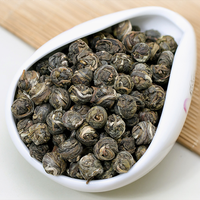 Thé en boule artisanal authentique Hengxian Jasmine Dragon Pearl 500g, parfum de fleurs fraîches traditionnel, arôme intense, vente en gros directe usine