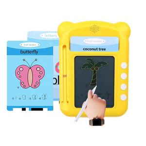 2 in 1 Doodle Board Kinder Früh pädagogisches Gerät Smart Talking Flash cards Reader Lautsprecher Spielzeug Kinder Stimme Lernmaschine - Product Image 1