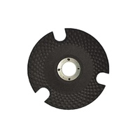 Disque de ponçage transparent à rainures en écailles de poisson de 125 mm pour meuleuses d'angle, pour le polissage des éclaboussures de soudure en acier inoxydable, disque à lamelles