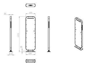 بوابة مكتبة IoT للسير عبر بوابة صناعة المخزون تتبع العلامات الضيقة <span class=keywords><strong>UHF</strong></span> RFID - Product Image 6