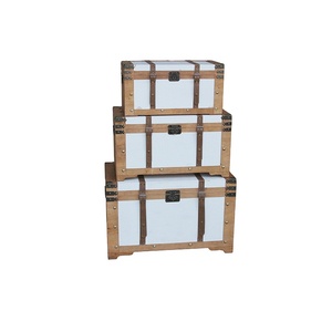 Custom Wholesale Wooden Vintage <strong>Small</strong> Wooden <strong>Box</strong> <strong>Lockable</strong> Wooden Pirate Treasure Chest Jewelry Storage <strong>Box</strong> - Product Image 4
