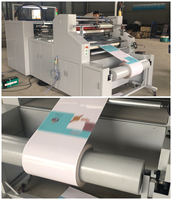 Machine de laminage à froid à base d'eau pour feuilles de BOPP et de papier, fournie par le fabricant