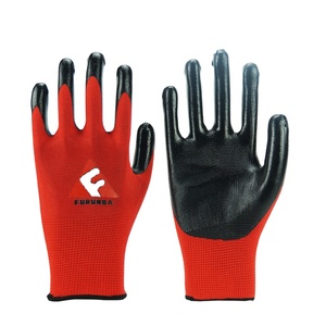 Campione Gratuito <span class=keywords><strong>Guanti</strong></span> da Lavoro da <span class=keywords><strong>Uomo</strong></span> con Palmo Rivestito in Nitrile Guanto di Sicurezza per Meccanica e Costruzioni - Product Image 6