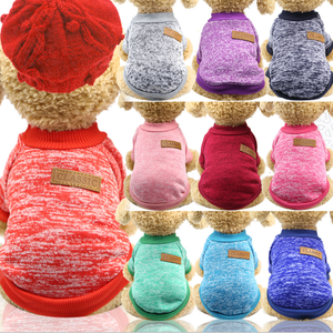 Camisola de lã clássica personalizada, venda no atacado de outono, roupas de inverno para cachorro e gato - Product Image 3
