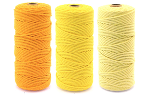 Nhà Máy Bán Buôn Macrame Dây Xoắn Bông Braid Dây Eo DIY Trang Trí Dây Thừng 4 Mét 100 Mét Đa Màu Chiều Dài 3 Mét Đường Kính - Product Image 3