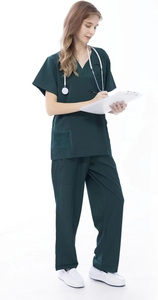 Uniforme Médico de Alta Calidad, Duradero, Tejido, de Manga Corta, Estilo Jogger, Unisex, para Enfermería - Product Image 5