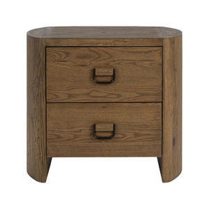 Handmade Solid Timber End Table Elegant Wooden Side Table Contemporary Furniture for Modern Living Room Bedroom Lounge - Product Image 1