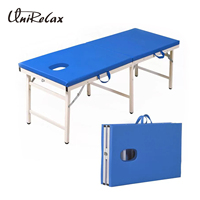 Table de massage portable de haute qualité Unirelax lit pour cils de spa lit de thérapie pliable lit de massage avec appui-tête amovible