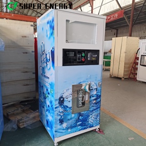 Distributeur automatique de glace commercial extérieur avec système autonettoyant, grande capacité de stockage et contrôle de paiement intelligent multi-mode - Product Image 1