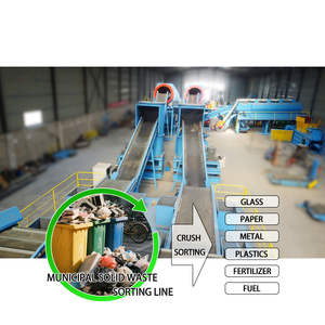 Ligne de déchets MSW en énergie <span class=keywords><strong>Machine</strong></span> de tri des déchets solides urbains Ligne de tri des déchets solides municipaux - Product Image 5