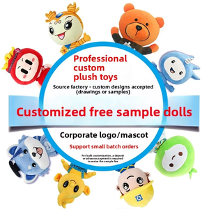 Juguetes de Peluche Bordados Personalizados, Muñeco de Gato Rosa Sonriente, Convierte tu Dibujo Divertido de Gato en una Mascota de Peluche Real, Perfecto - Product Image 6