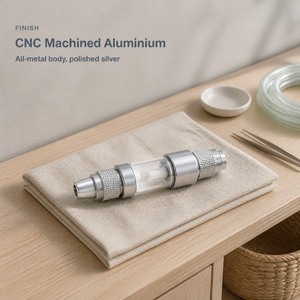 Diffuseur externe de CO2 pour aquarium, atomiseur de CO2 en alliage d'aluminium, diffuseur de brume de CO2 en ligne pour aquarium planté et aquarium à poissons - Product Image 3