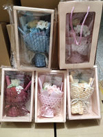 Romantische Rozenzeep Bloemstuk Cadeaubox Hete Valentijnsdag Decoratieve Zeepbloemen