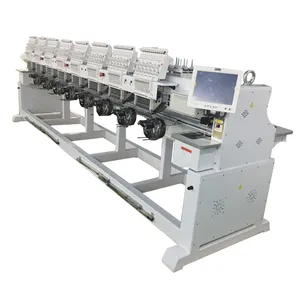 Multihead 8 head embroidery machine new eight heads embroider machinery