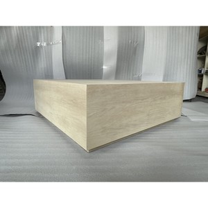 โต๊ะกาแฟสไตล์โมเดิร์น 1200 x 1200 x 410 มม. เฟอร์นิเจอร์ไม้สำหรับบ้าน - Product Image 1