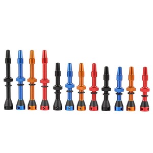 Tige en aluminium colorée Presta <span class=keywords><strong>Valve</strong></span> Route VTT <span class=keywords><strong>Vélo</strong></span> Français <span class=keywords><strong>Tubeless</strong></span> <span class=keywords><strong>Valve</strong></span> - Product Image 2