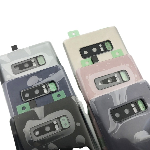 New Back Cover Rear Glass Replacement for Samsung Galaxy Note 8 N950 N950F Housing Battery Back Cover