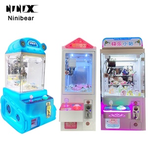 Factory Wholesale Small Mini <b>Claw</b> Crane Toy <b>Machine</b> Cheap Coin Operated Arcade <b>Game</b> & Candy <b>Machine</b> - Product Image 3