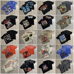Camiseta de algodón 3D con estampado retro estilo callejero para hombre y mujer, tendencia de verano, informal, hip-hop, moda urbana. - Product Image 2