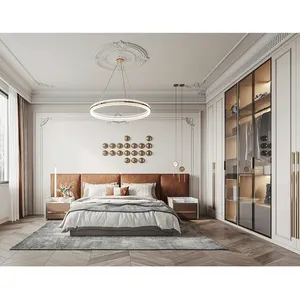现代风格高品质全屋室内设计定制豪华卧室家具套装