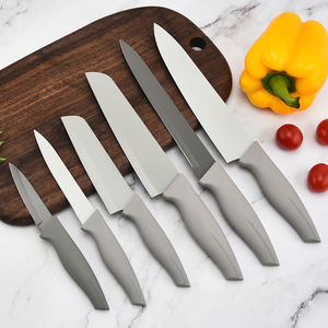 <span class=keywords><strong>12</strong></span> pièces en stock bleu cuisson antiadhésif <span class=keywords><strong>couteau</strong></span> <span class=keywords><strong>Santoku</strong></span> avec gaine couteaux de cuisine en acier inoxydable - Product Image 3