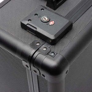 120 + 3 rangées PSA boîte de rangement de cartes graduées cartes à collectionner dalle étui de transport 3 rangées noir dur sport cartes support boîtes - Product Image 5