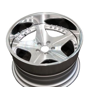 Jantes forgées personnalisées LSGZL, deux pièces, polies/brossées, 18, 20, 22, 24 pouces, 5x127, 5x130, pour voitures de classe F, Chevrolet, <span class=keywords><strong>Oldsmobile</strong></span> - Product Image 4