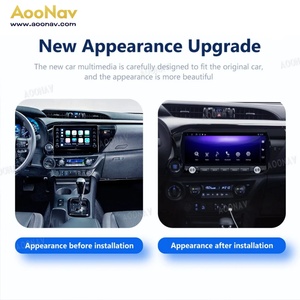 12.3 Inch Car Radio for Toyota Hilux 2015-2023 Latest Android 13 Touch <b>Stereo</b> Screen Multimedia GPS Video Player 128G Head Unit - Product Image 3