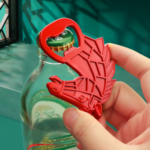 <span class=keywords><strong>Abridor</strong></span> de Botellas de Aleación de Zinc Personalizado, Ligero y Moderno, Imán para Refrigerador, Regalo Promocional Duradero, Diseño de Caballo, Multifuncional para Cocina - Product Image 4