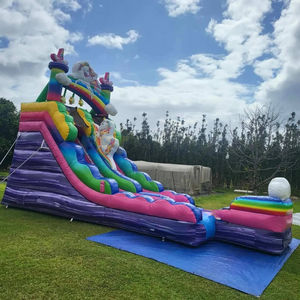 Tobogán Inflable de Unicornio y Arcoíris para Niños Pequeños, Toboganes de Agua Inflables Grandes para Alquilar, Castillo Inflable <span class=keywords><strong>con</strong></span> Tobogán para Niños - Product Image 3