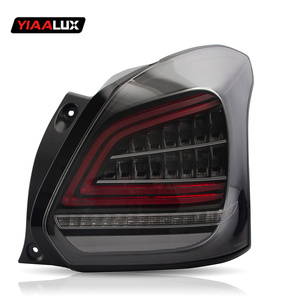 Đèn hậu LED cho <span class=keywords><strong>Suzuki</strong></span> <span class=keywords><strong>Swift</strong></span> 2017 2018 2019 2020 đèn sương mù phía sau + đèn phanh + Đảo ngược + tín hiệu rẽ động - Product Image 2