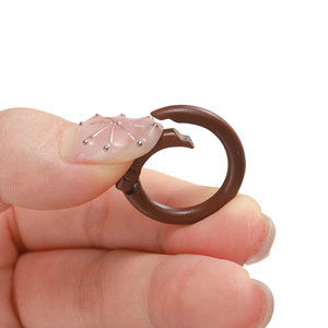 Colorful Zinc Alloy Spring Buckle Ring <b>Small</b> Painted Open Circle For Phone Chain <b>Bag</b> DIY Accessory - Product Image 4