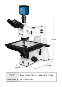 MSD5330-M1080PHD caméra <span class=keywords><strong>autofocus</strong></span> <span class=keywords><strong>microscope</strong></span> métallographique inversé à grande plate-forme - Product Image 2