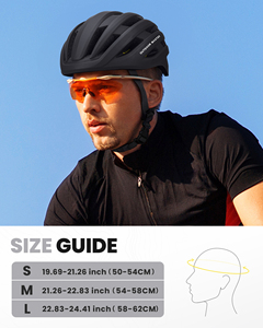 <span class=keywords><strong>Casque</strong></span> de vélo double sport respirant Outdoormaster - Équipement de sécurité unisexe pour le VTT et la conduite sur route - Product Image 3