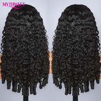Perruque complète sans colle HD en cheveux naturels vierges vietnamiens bouclés birmans, pour femmes noires, vente en gros