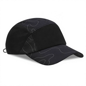 Unisex 7-Panel Sporty Baseball <b>Cap</b> Camouflage Pattern Breathable <b>Waterproof</b> Mesh Fabric Adjustable Fit Outdoor Activities Four - Product Image 1