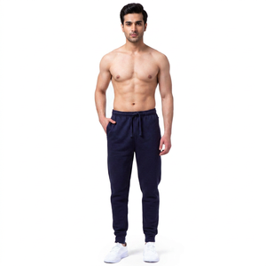 Summer Men's <b>Trousers</b> Cotton Fashion Casual Pants Solid Color Breathable Loose Straight Pants Streetwear Joggers Latest Design - Product Image 1