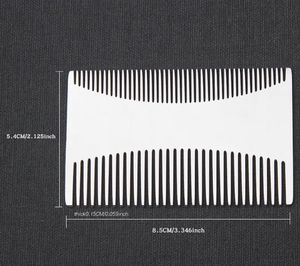Peine para Cabello de Acero Inoxidable Antiestático de Dientes Finos, Peine de Metal Ligero para Viajes o Campamentos, Peine para <span class=keywords><strong>Caspa</strong></span>, <span class=keywords><strong>Barba</strong></span> <span class=keywords><strong>y</strong></span> <span class=keywords><strong>Bigote</strong></span> - Product Image 6