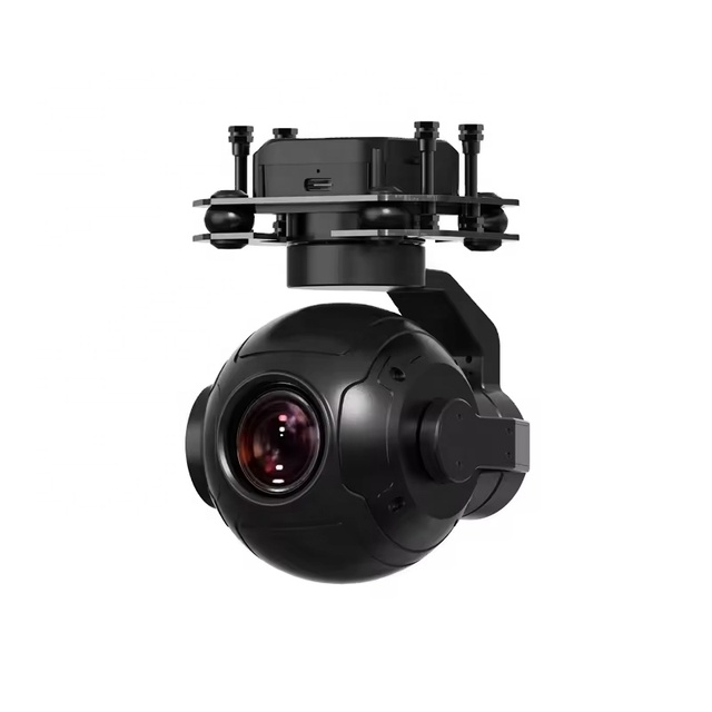 Factory Wholesale 2560x1440 HDR Night Vision 3-Axis Stabilizer FPV Camera 2K 4MP QHD 30X Hybrid Zoom IP53 Drone Camera