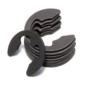 1.2mm-30mm nero molla in acciaio DIN 6799 rotore Clip E-Clip anello di fissaggio esterno Clip - Product Image 1
