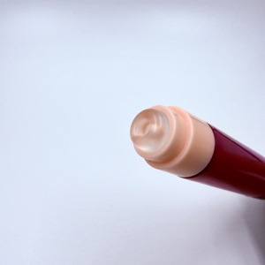 Tùy chỉnh rỗng d19mm PE mềm bóp ống mỹ phẩm container cho kem mắt son bóng với zero-độ Silicone <span class=keywords><strong>Applicator</strong></span> - Product Image 5