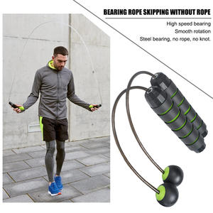 Corde à sauter sans fil lestée pour fitness à domicile et sport, corde à sauter rapide sans fil - Product Image 4