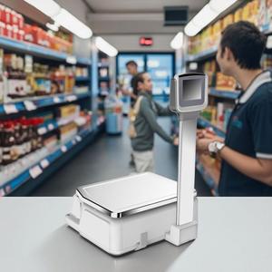 Báscula Electrónica para Supermercado Veidt con Certificación OIML NTEP CE RLS1515/1530, Ideal para Pesar Verduras, Frutas y Carnes - Product Image 2