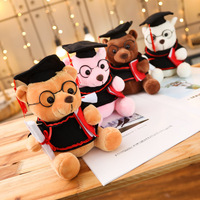 Ours en peluche super doux, modèle Docteur, avec chapeau, jouet en peluche, cadeau de remise de diplôme, anti-stress, lavable, personnalisable, ODM, caractéristiques PP